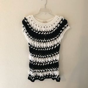 Chico’s sleeveless crochet top